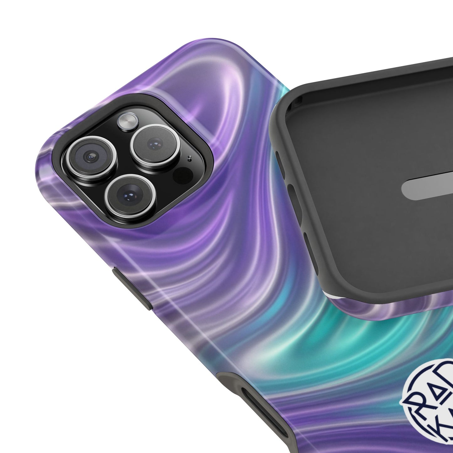 Holographic Metallic Swirls