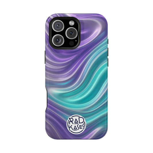 Holographic Metallic Swirls